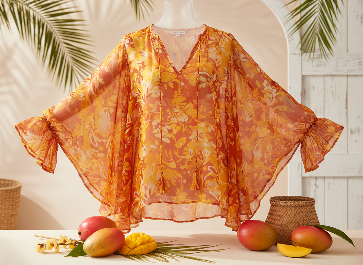 Mango Tango Blouse - Short Return Period